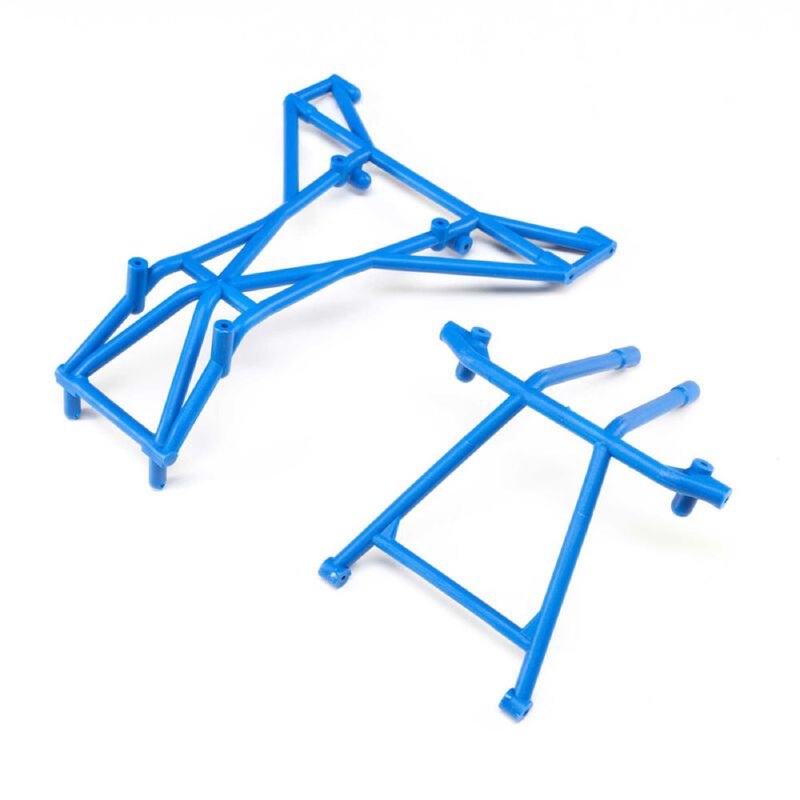 Losi LOS241048 Blue Top and Upper Cage Bars LMT