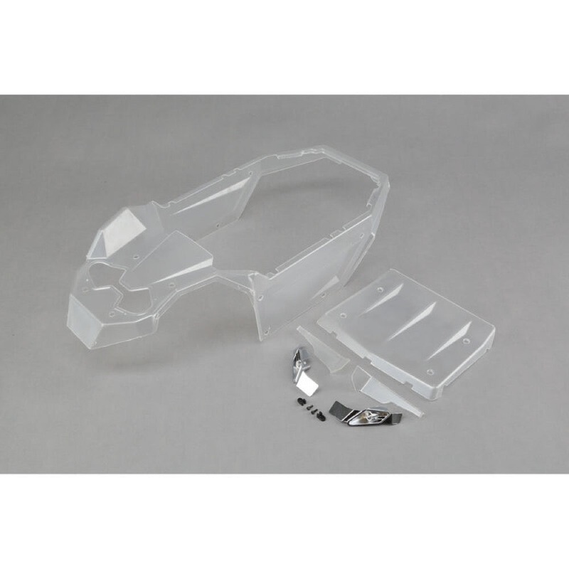 Losi LOS330002 Body Set Clear- Rock Rey