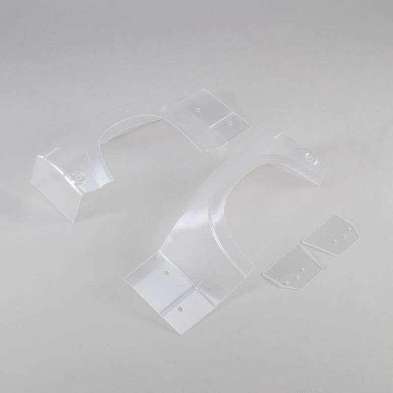 Losi LOS350004 L/R Rear Fender Set Clear Super Baja Rey