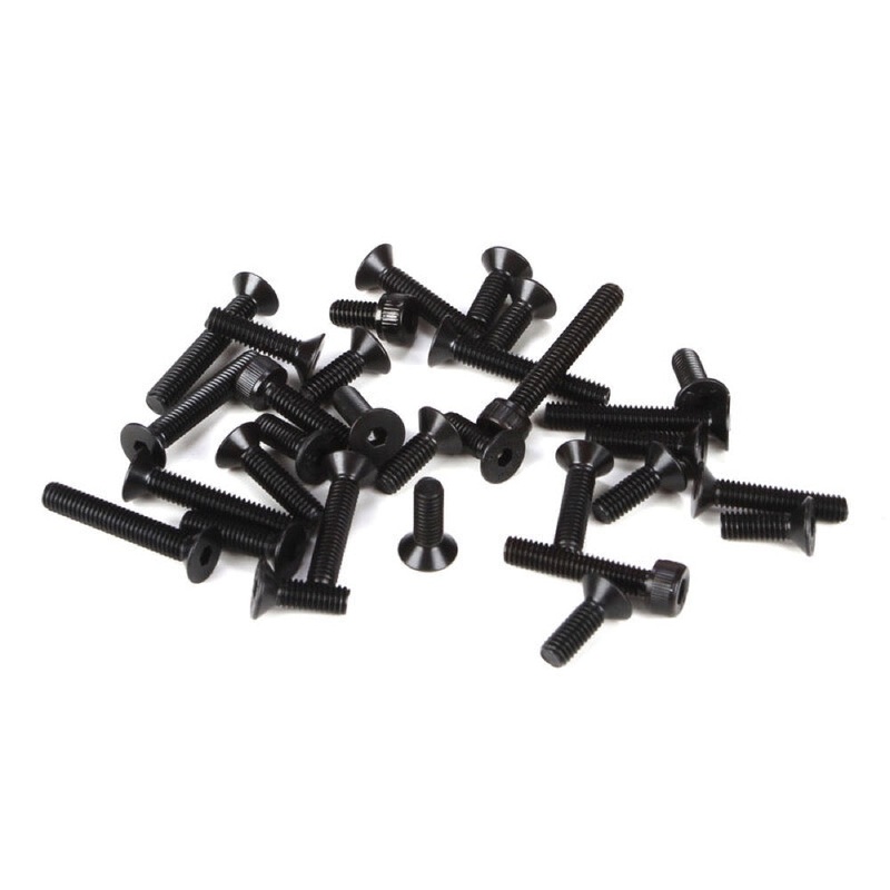 Losi LOSB6465 4mm FH and Cap Screw Asst. (32) 5TT