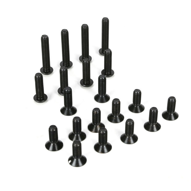 Losi LOSB6490 6mm BH and FH Screw Asst (20) 5IVE-T