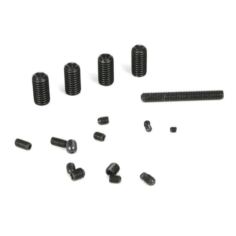 Losi LOSB6501 Set Screw Asst. 345 and 8MM (19) 5IVE-T