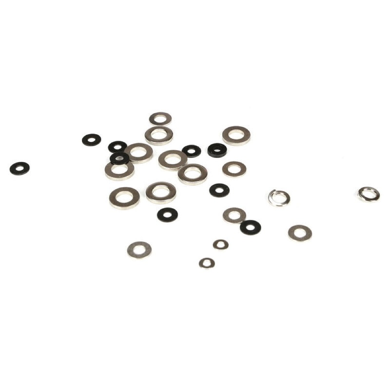 Losi LOSB6535 Washer Assortment 5 sizes (25) 5IVE-T