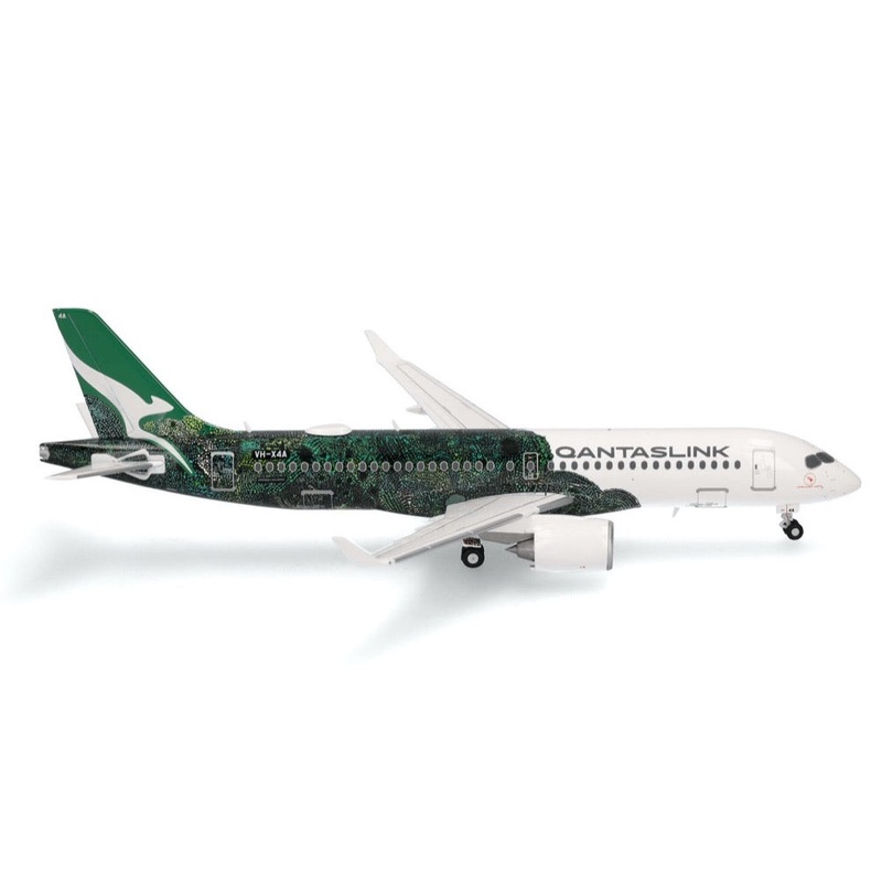 Herpa 573351 1/200 QantasLink Airbus A220-300 – Flying Art Series / Minyma Kutjara Tjukurpa
