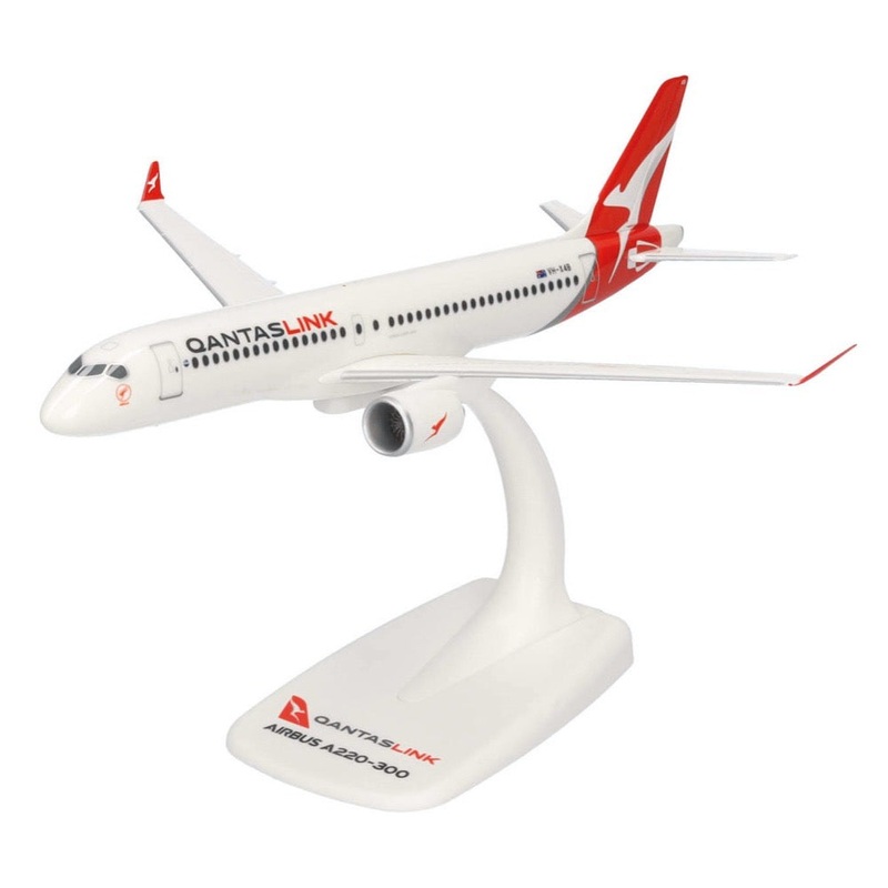 Herpa 614337 1/250 SNAP-FIT QantasLink Airbus A220-300
