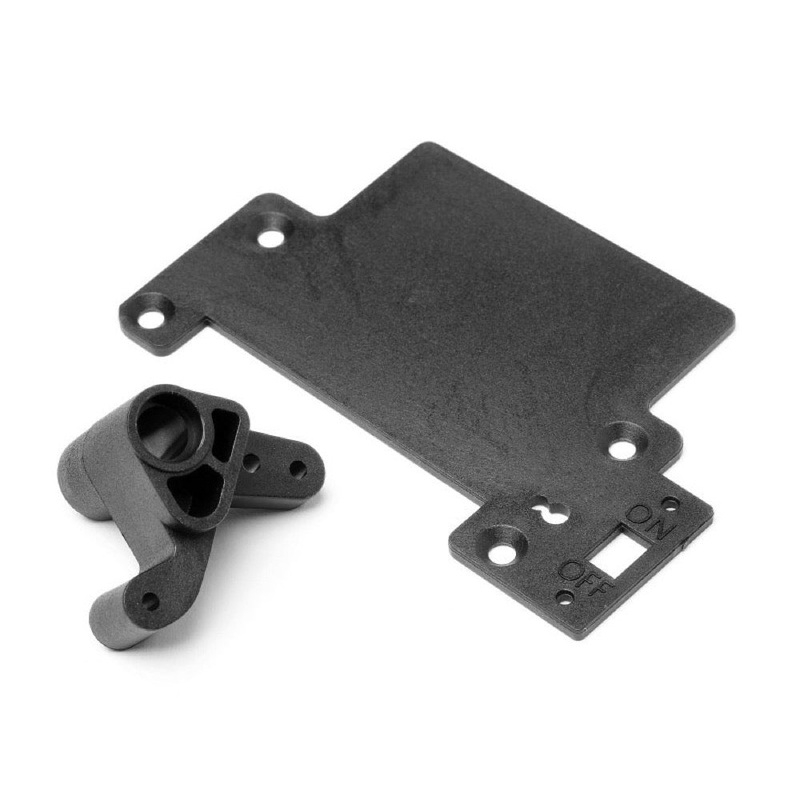 HPI 101313 Servo Arm,Radio Tray Post,Radio Tray Lid(Rx) Bullet Flux