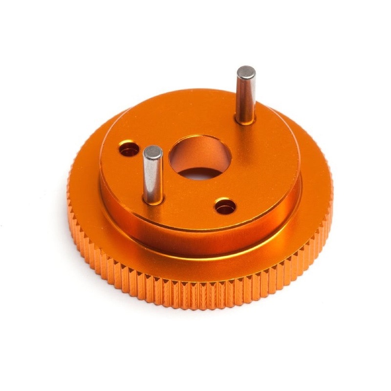 HPI 101759 Flywheel (For 2pcs Shoe) Trophy Series (Orange)