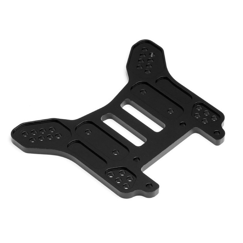 HPI 101793 Rear Shock Tower 7075 4mm Black (Trophy Buggy)