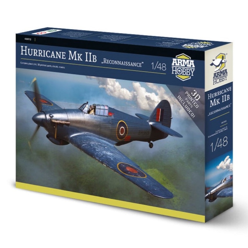 Arma Hobby 40012 1/48 Hawker Hurricane Mk.IIb Reconnaissance,