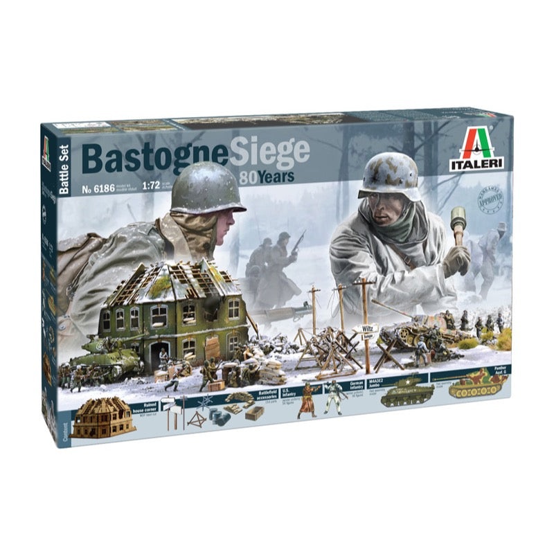 Italeri 6186S 1/72 Bastogne Siege MDF Version 80th Anniversary