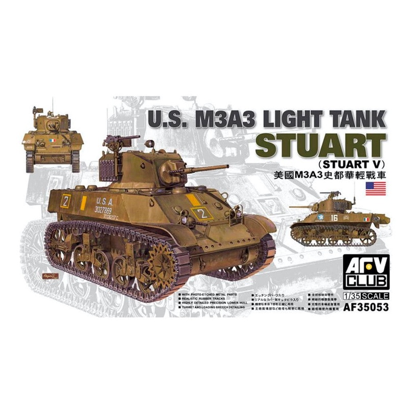 AFV 35053 1/35 M3A3 Stuart Light Tank