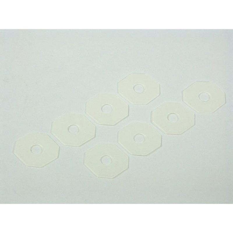 HPI 6503 Body Washers Clear (8pcs)