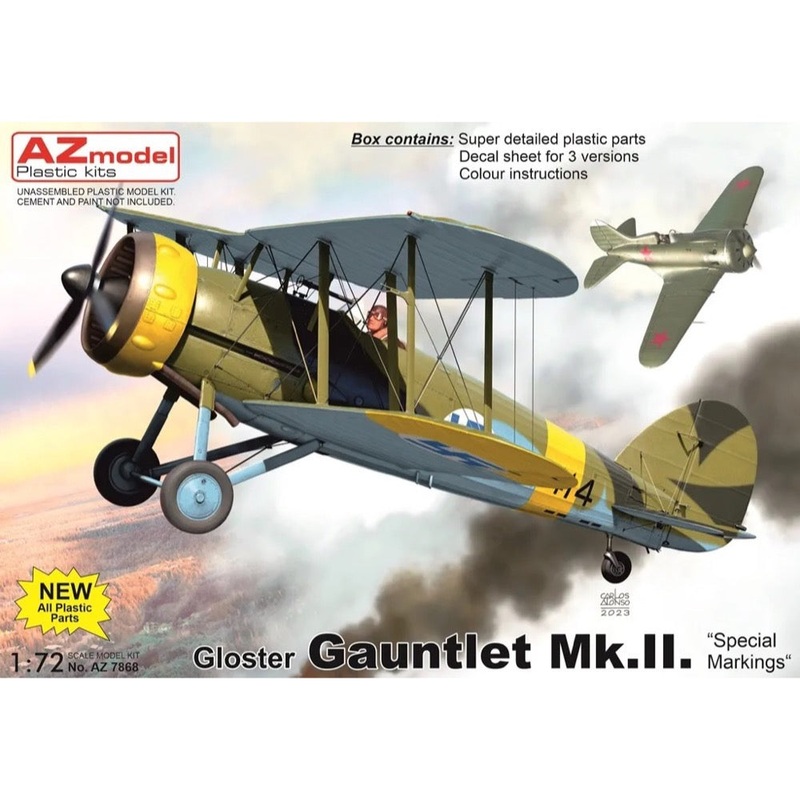 AZ Models 7868 1/72 Gloster Gauntlet Mk.II. Special Markings