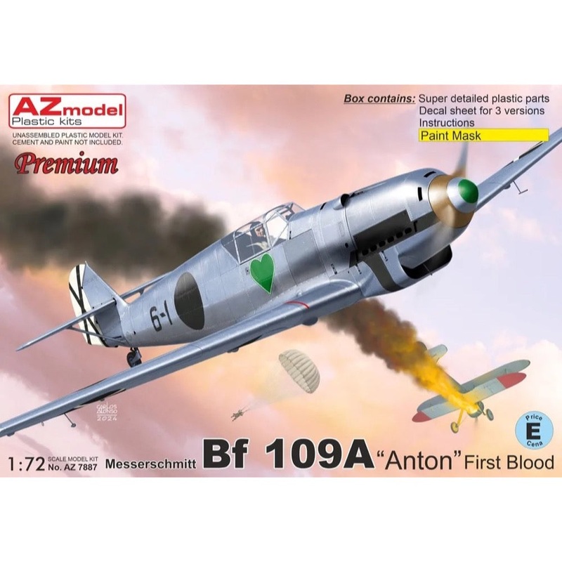AZ Models 7887 1/72 Messerschmitt Bf 109A Anton First Blood