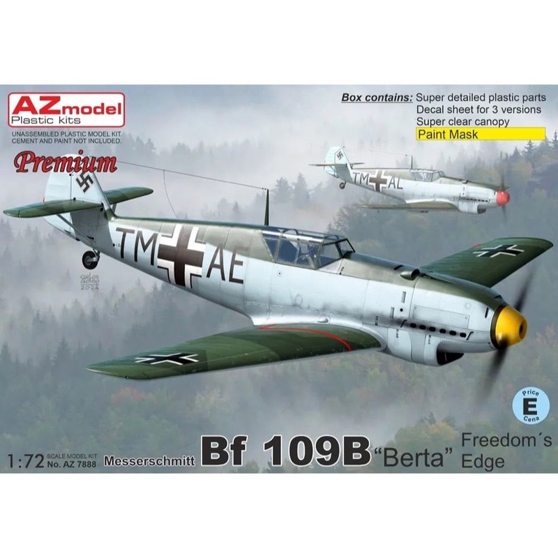 AZ Models 7888 1/72 Messerschmitt Bf 109B Berta Freedom’s Edge