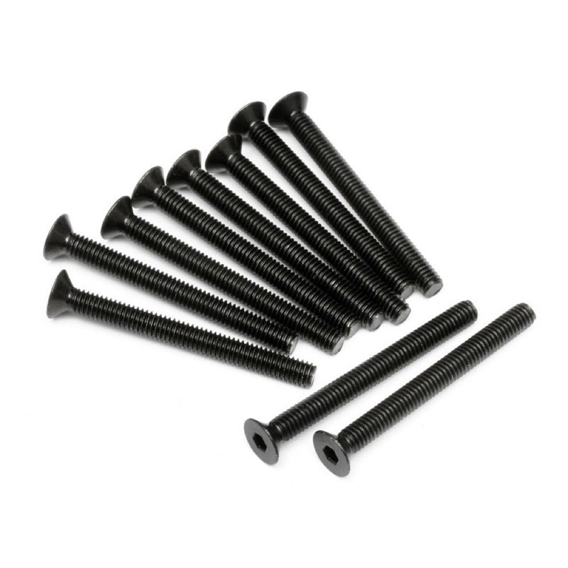 HPI 94541 Flat Head Screw M4X40mm (Hex