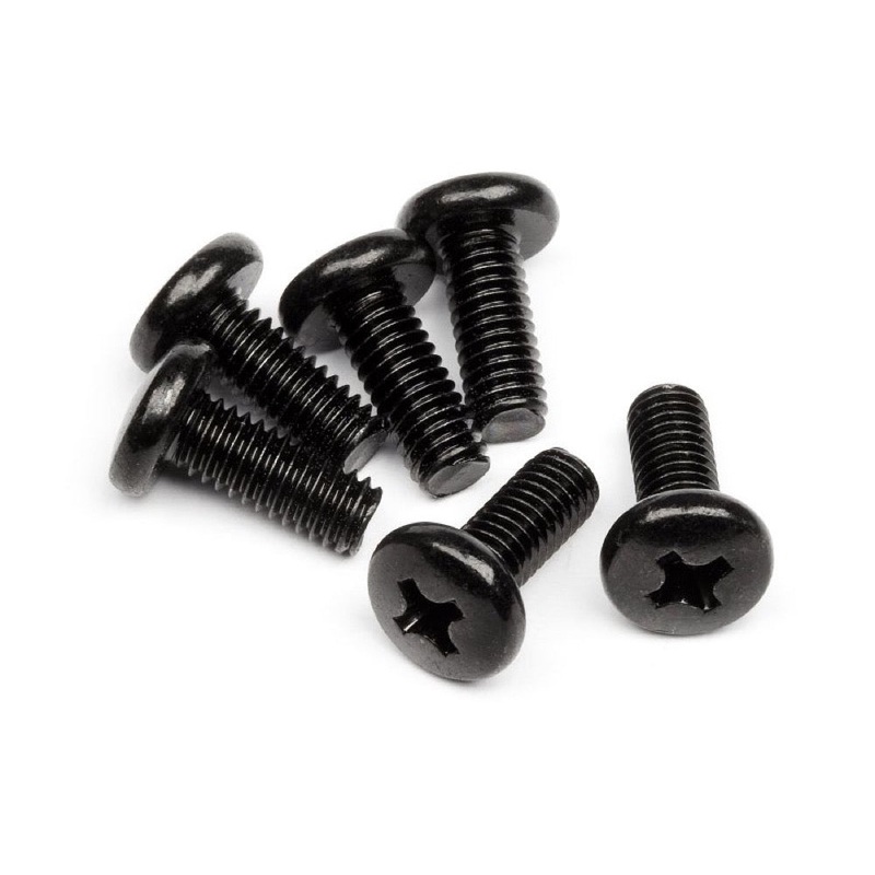 HPI Z613 Binder Head Screw M4X10mm (6pcs)