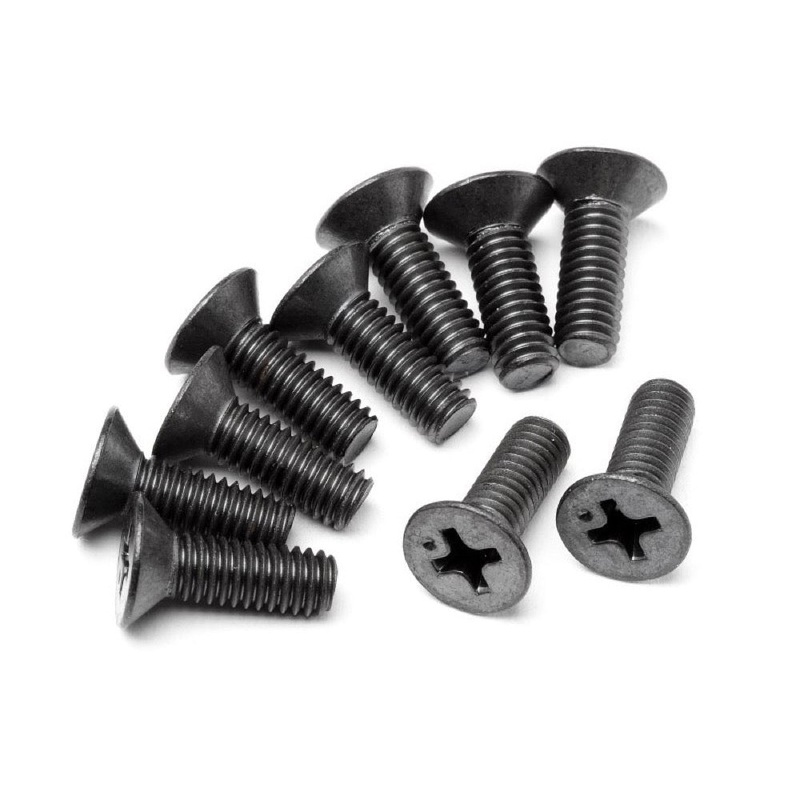 HPI Z623 Flat Head Screw M4X12mm (6pcs)