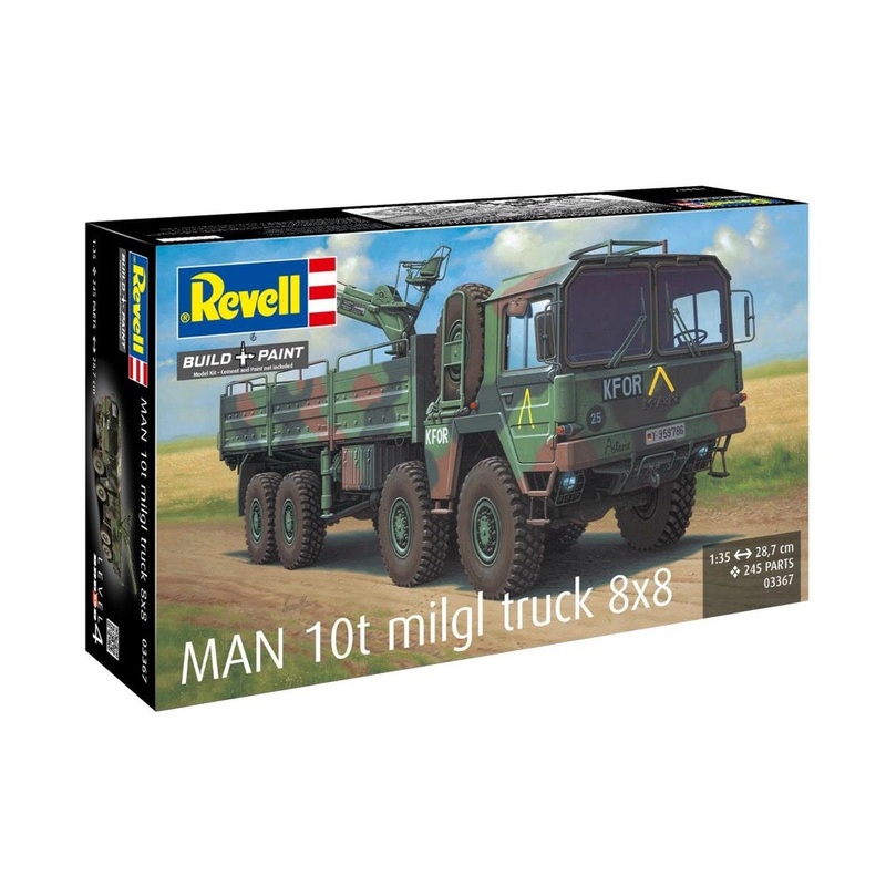 Revell 03367 1/35 MAN 10t milgl 8×8 Truck