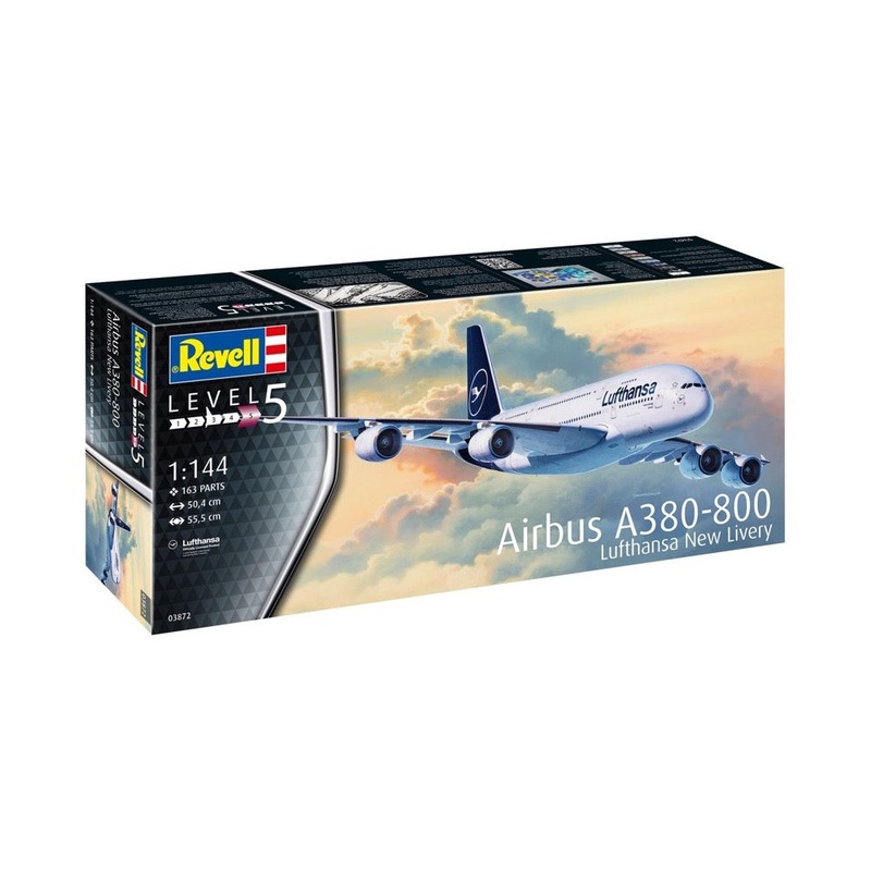 Revell 03872 1/144 Airbus A380-800 Lufthansa