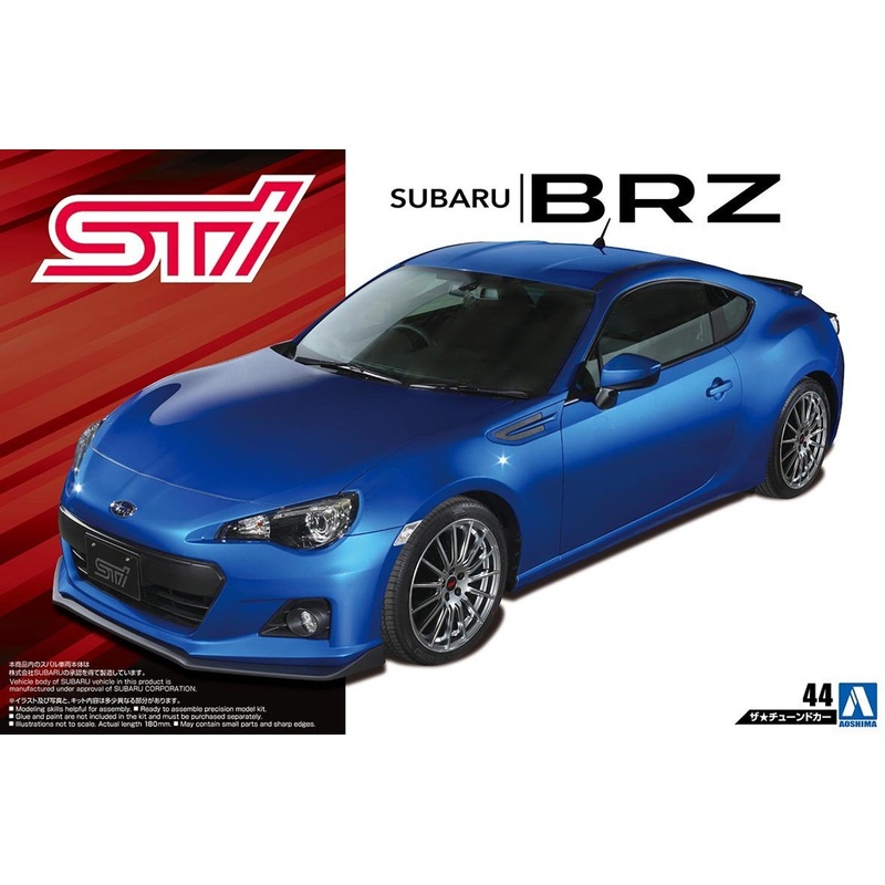 Aoshima 54536 STI ZC6 SUBARU BRZ ’12 (SUBARU) 1/24 scale kit