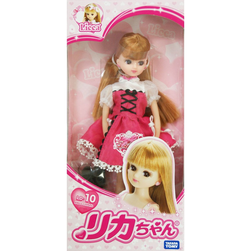 Takara Tomy Licca Doll Cute Licca Chan Pink Clothing (451242)