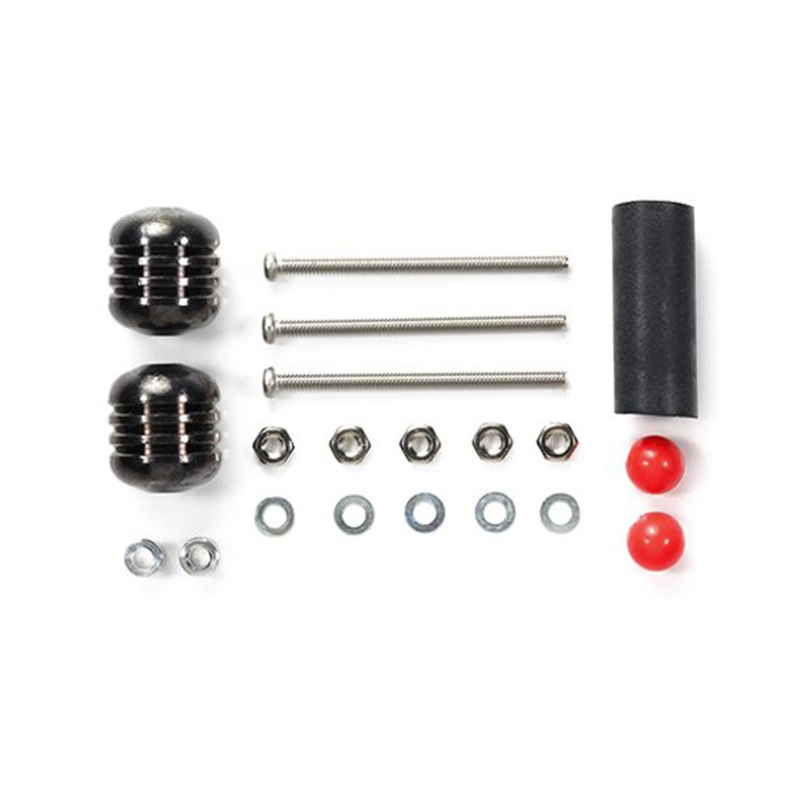 Tamiya 95340 Mini 4WD Mass Damper Set Heavy/Black