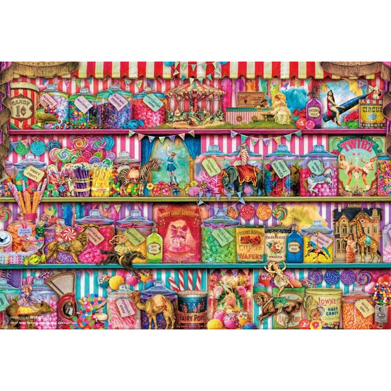 Beverly Jigsaw Puzzle M81-553 Aimee Stewart Sweets Shop (1000 S-Pieces)