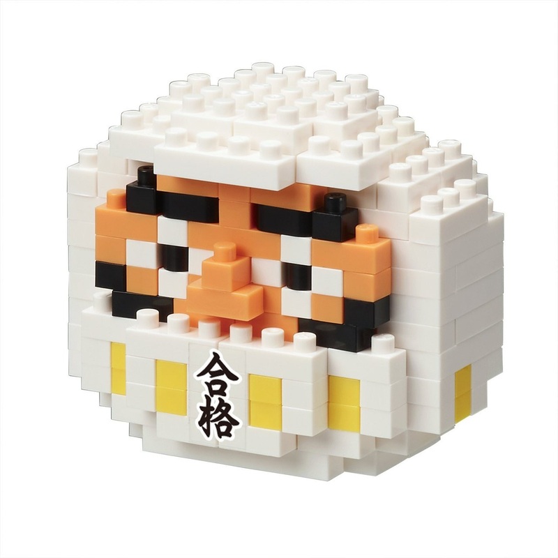 Kawada NBC-209 nanoblock Daruma (White)
