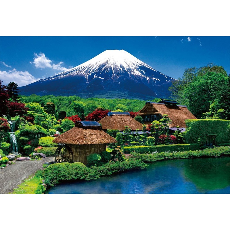 Beverly Jigsaw Puzzle 33-145 Japanese Scenery Mt Fuji Oshino Yamanashi (300 Pieces)