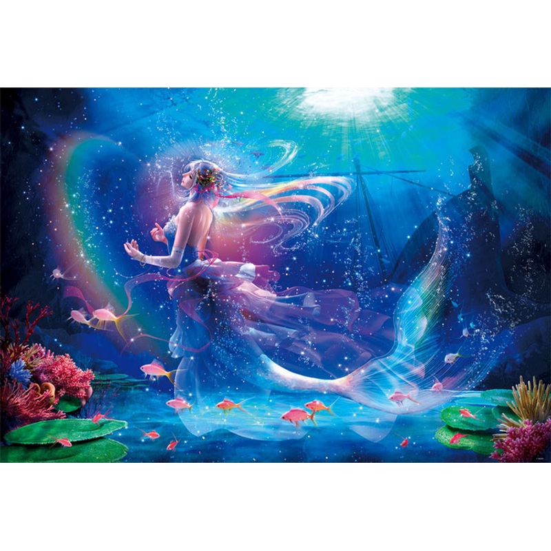 Beverly Jigsaw Puzzle 81-115 Holy Wish Mermaid Princess (1000 Pieces)