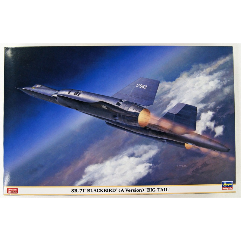 Hasegawa 02278 US Army SR-71 Blackbird (A Version) Big Tail 1/72 scale kit