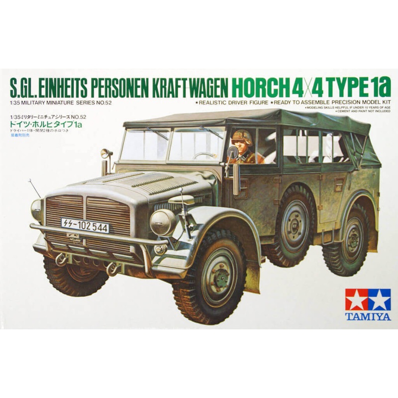 Tamiya 35052 German Horch 4×4 Type a1 1/35 scale kit