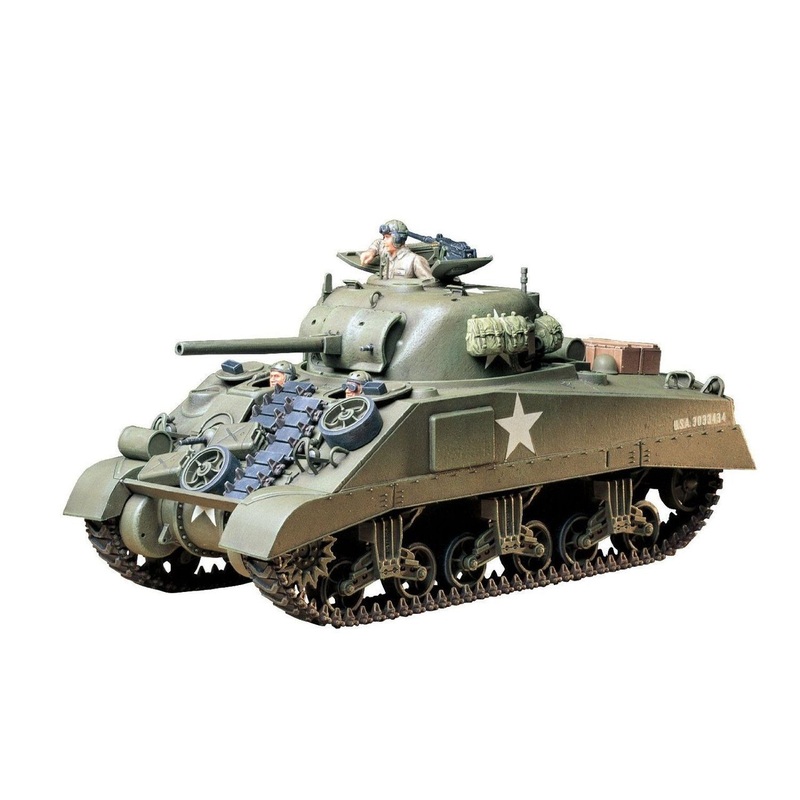 Tamiya 35190 US Medium Tank M4 Sherman Early Production 1/35 Scale Kit