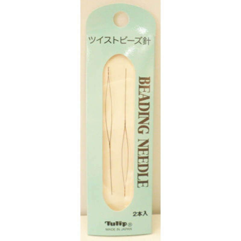 Tulip TBN-006 Twisted Beading Needles 2 pcs (0.20 x 70mm) Japan