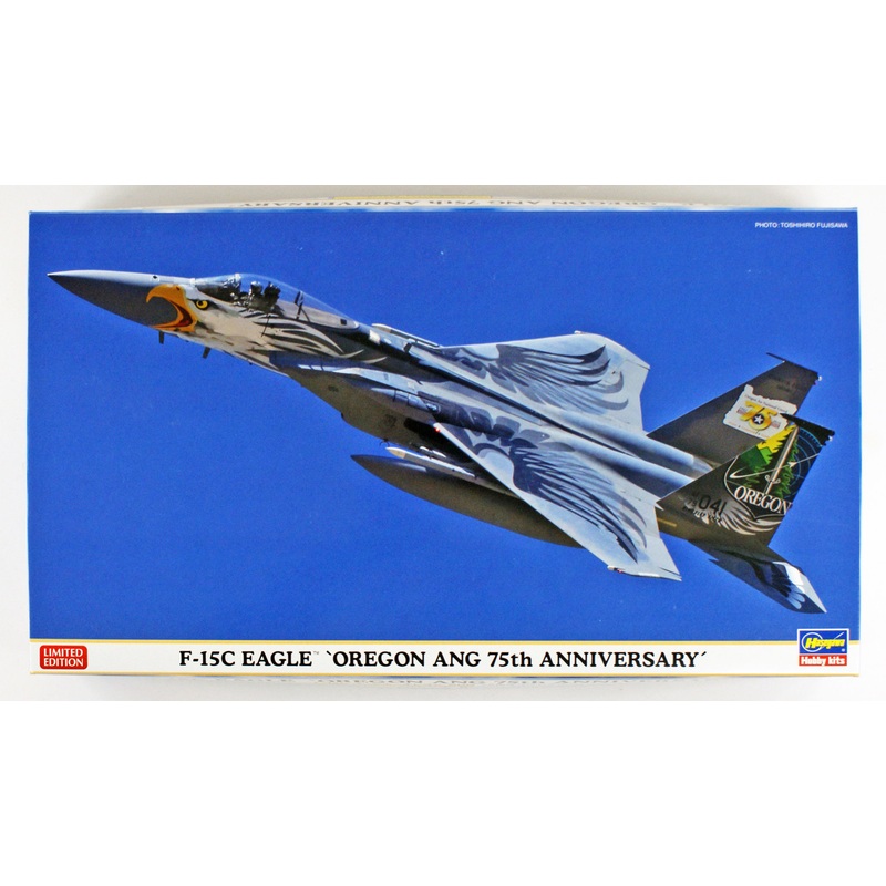 Hasegawa 02268 F-15C Eagle ‘Oregon ANG 75th Anniversary’ 1/72 scale kit