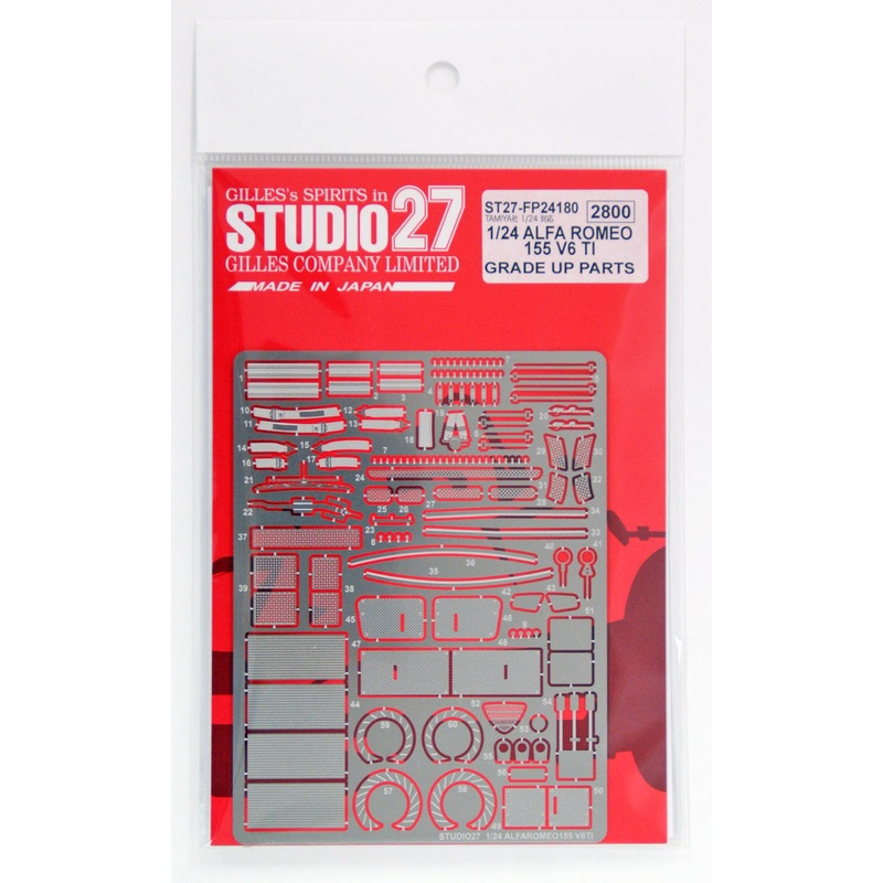 Studio27 ST27-FP24180 Alfa Romeo 155 V6 T1 Grade Up Parts for Tamiya 1/24