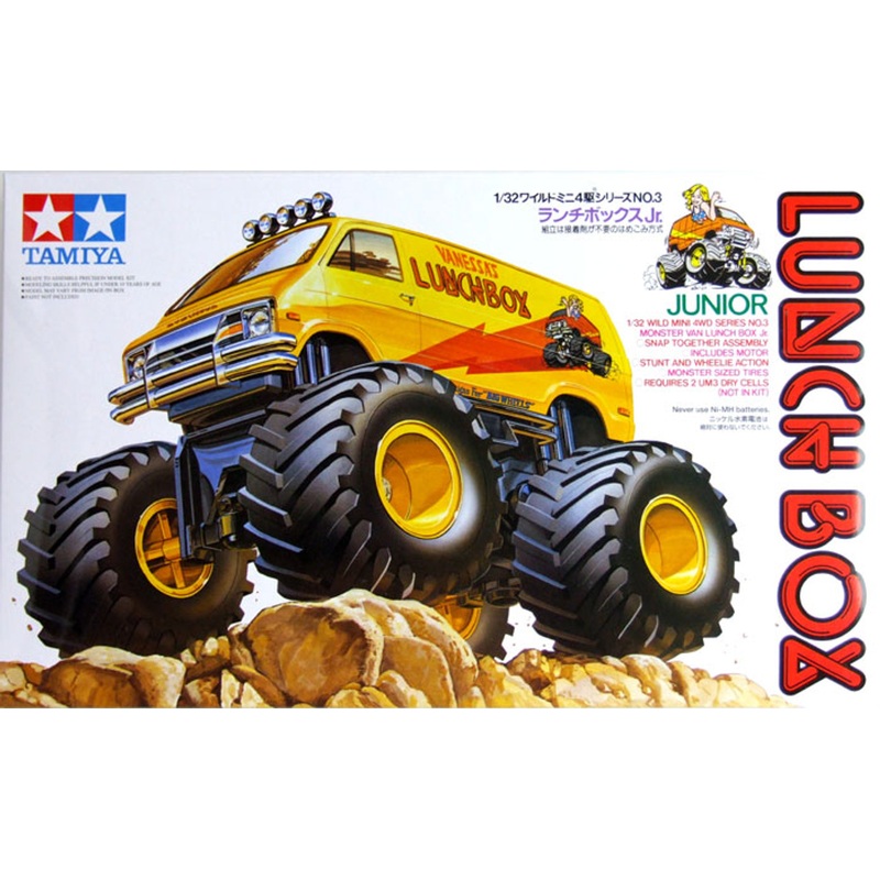Tamiya 17003 Mini 4WD Lunch Box Junior 1/32