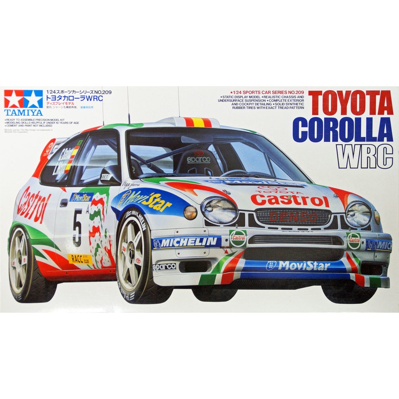 Tamiya 24209 Toyota Corolla WRC 1/24 Scale Kit
