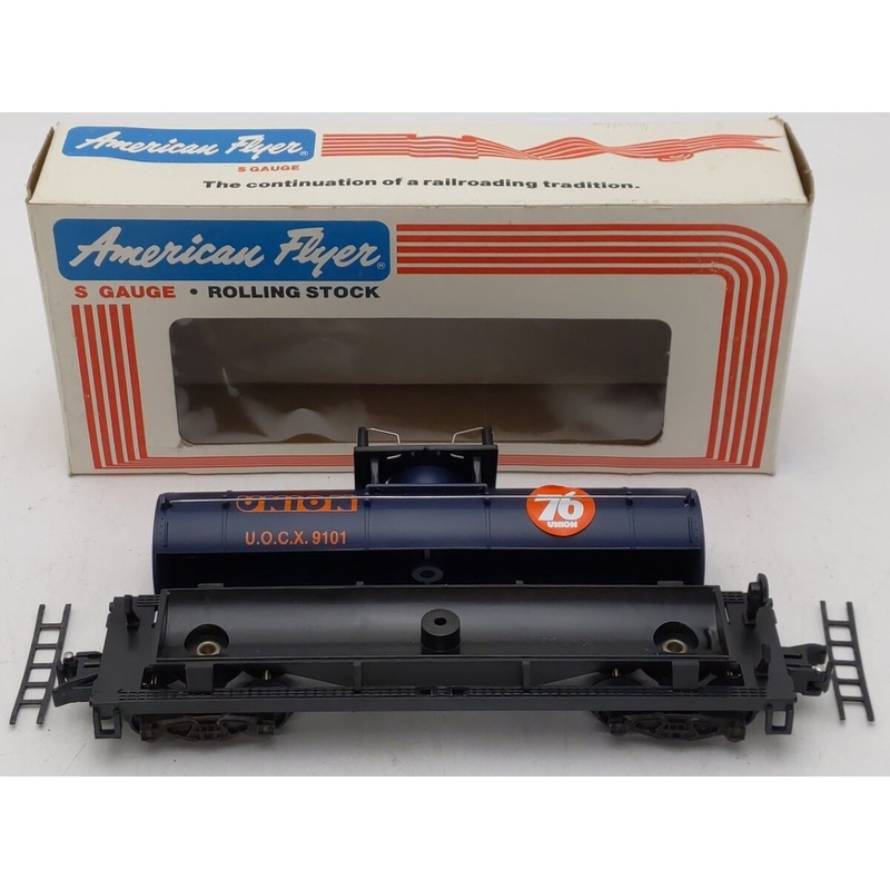 American Flyer 4-9101 S Gauge Union Oil Single Dome Tank Car/Box