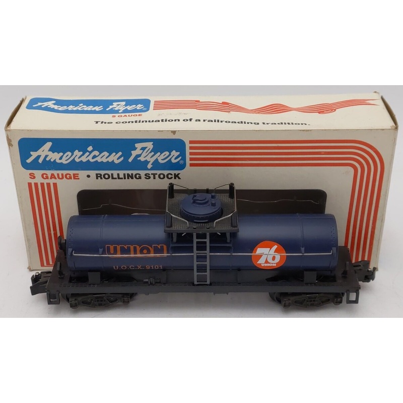 American Flyer 4-9101 S Gauge Union Oil Single Dome Tank Car EX/Box
