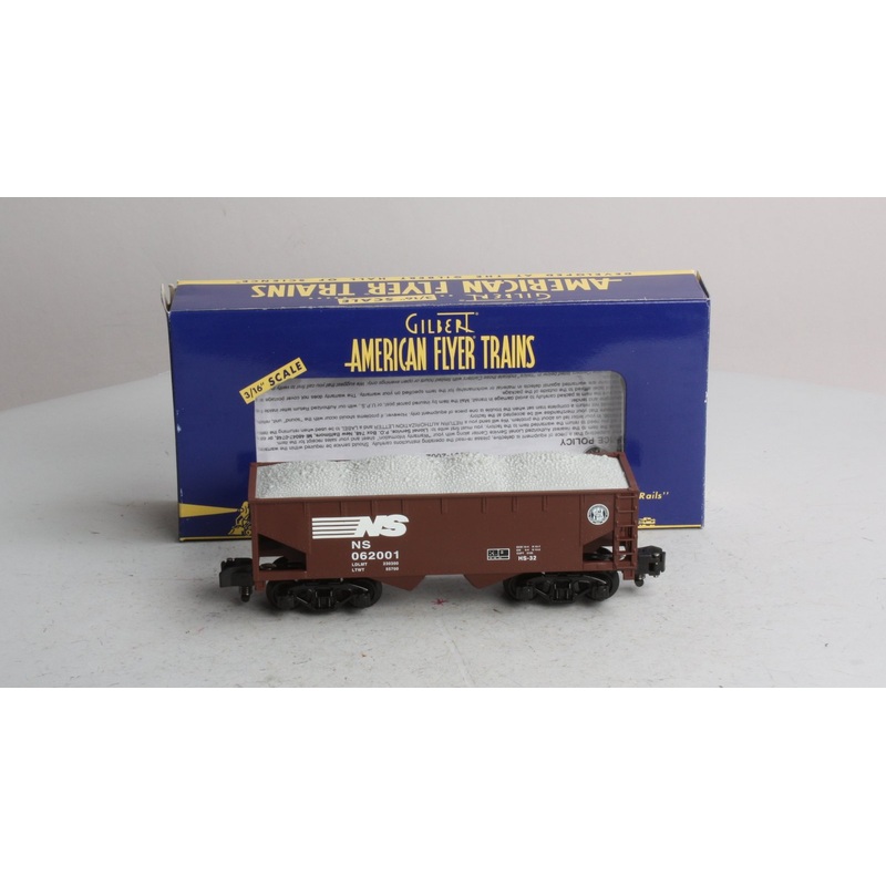 American Flyer 6-48221 S Gauge Norfolk Southern 2-Bay Hopper #062001 LN/Box