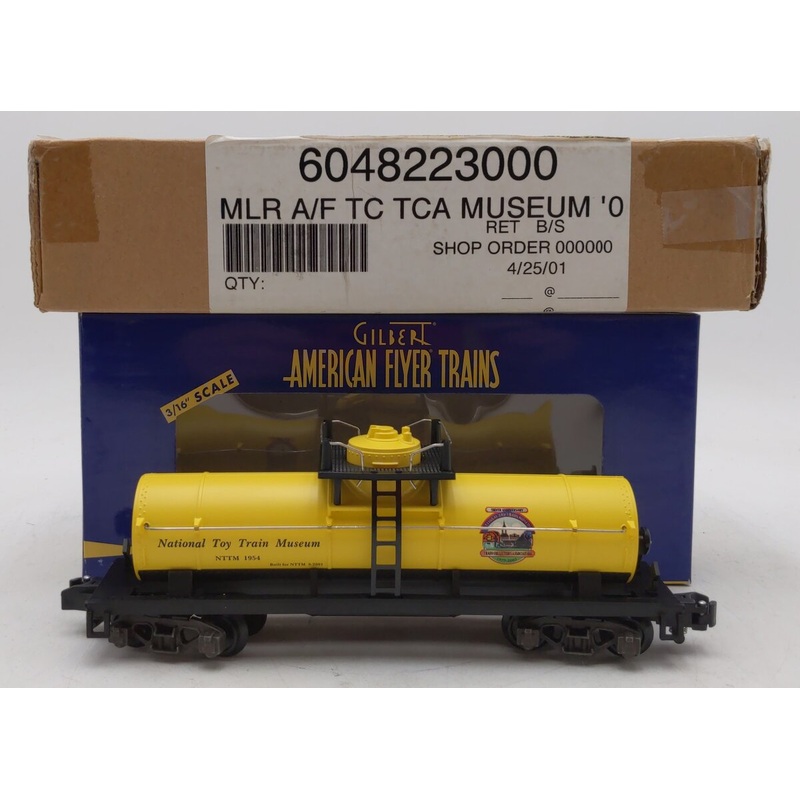 American Flyer 6-48223 S Gauge TCA Museum Tank Car #1954 LN/Box