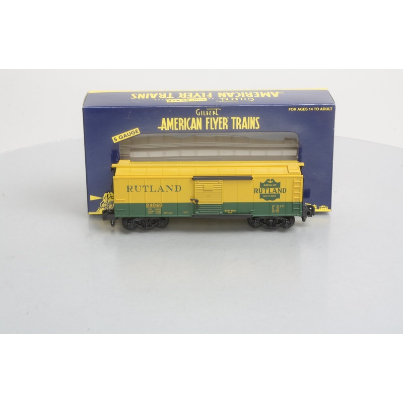 American Flyer 6-48268 S Gauge Rutland Box Car – 2008 TCA Convention Car #24040 NIB