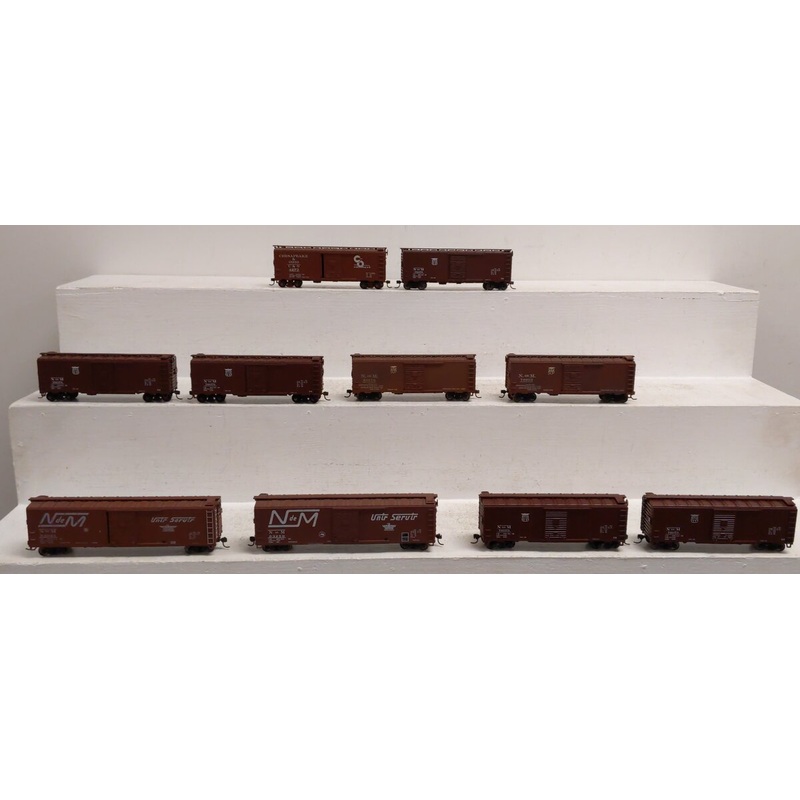 Athearn & Other HO Assorted Freight Cars [10] VG