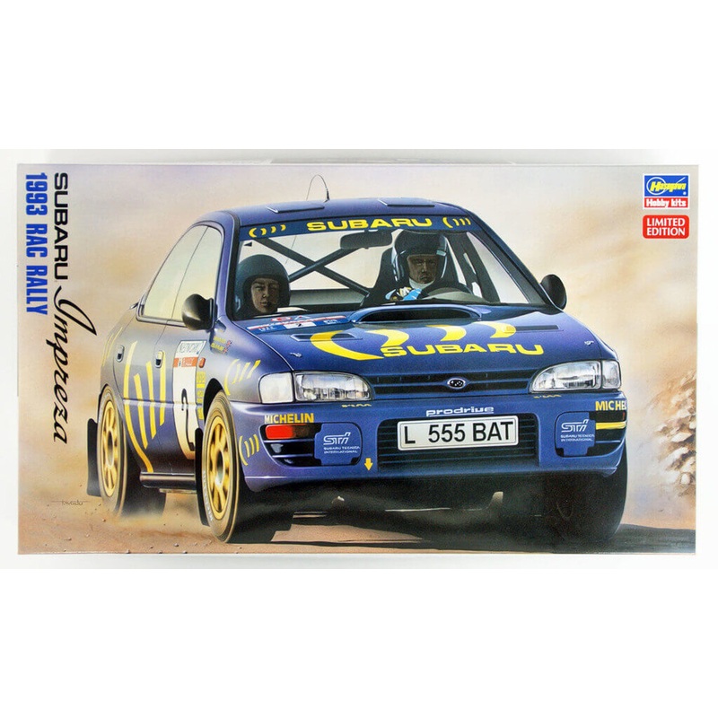 Hasegawa 20297 Subaru Impreza WRX 1993 RAC Rally 1/24 Scale Kit