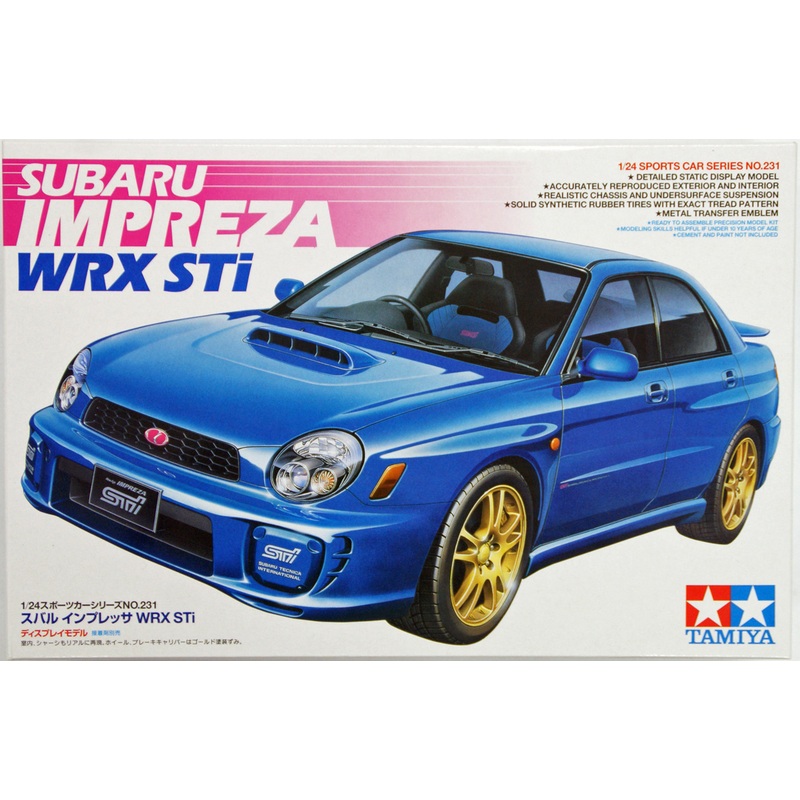 Tamiya 24231 Subaru Impreza WRX STi  1/24 scale kit