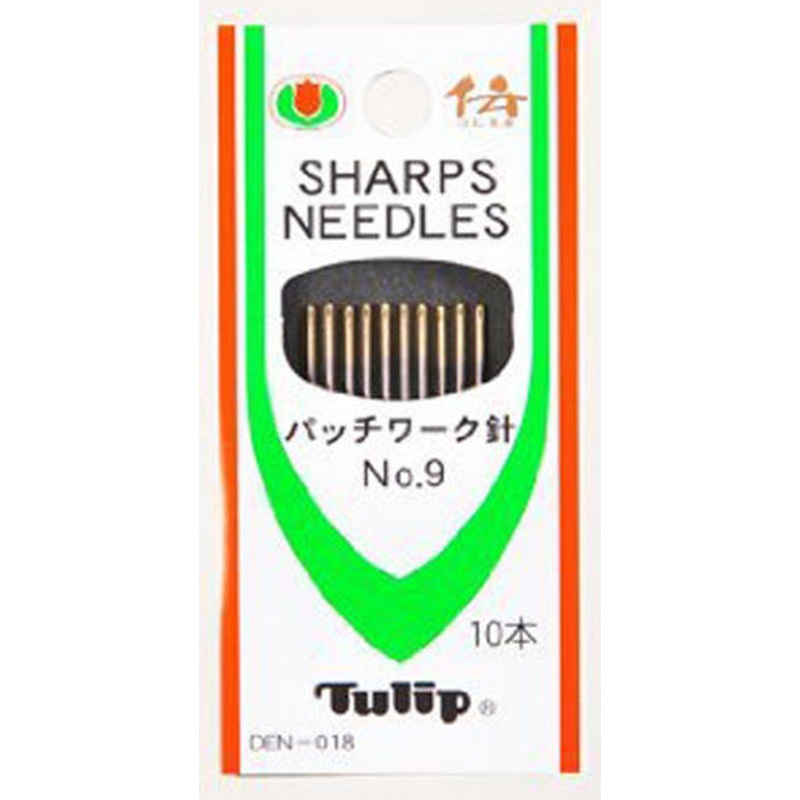 Tulip DEN-018 Patchwork Needles Sharp No.9 (10 pcs / 0.61 x 34.9mm)