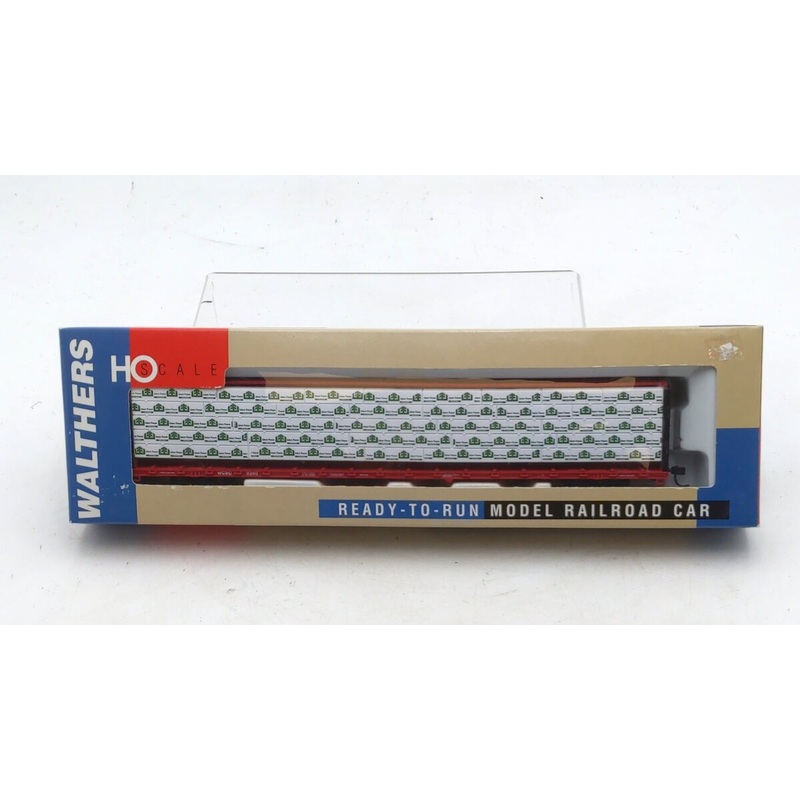 Walthers 932-4108 HO Scale Cascade Warehouse 72”” Center Beam Flat Car #9240 NIB