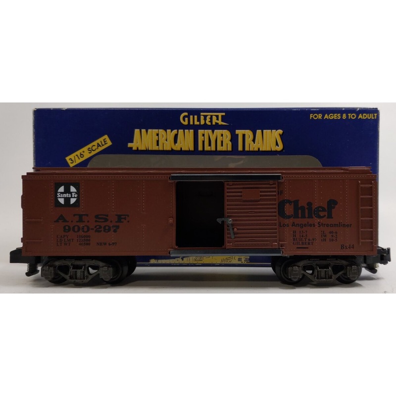 American Flyer 6-48329 S Gauge AT&SF Boxcar #900-297 NIB